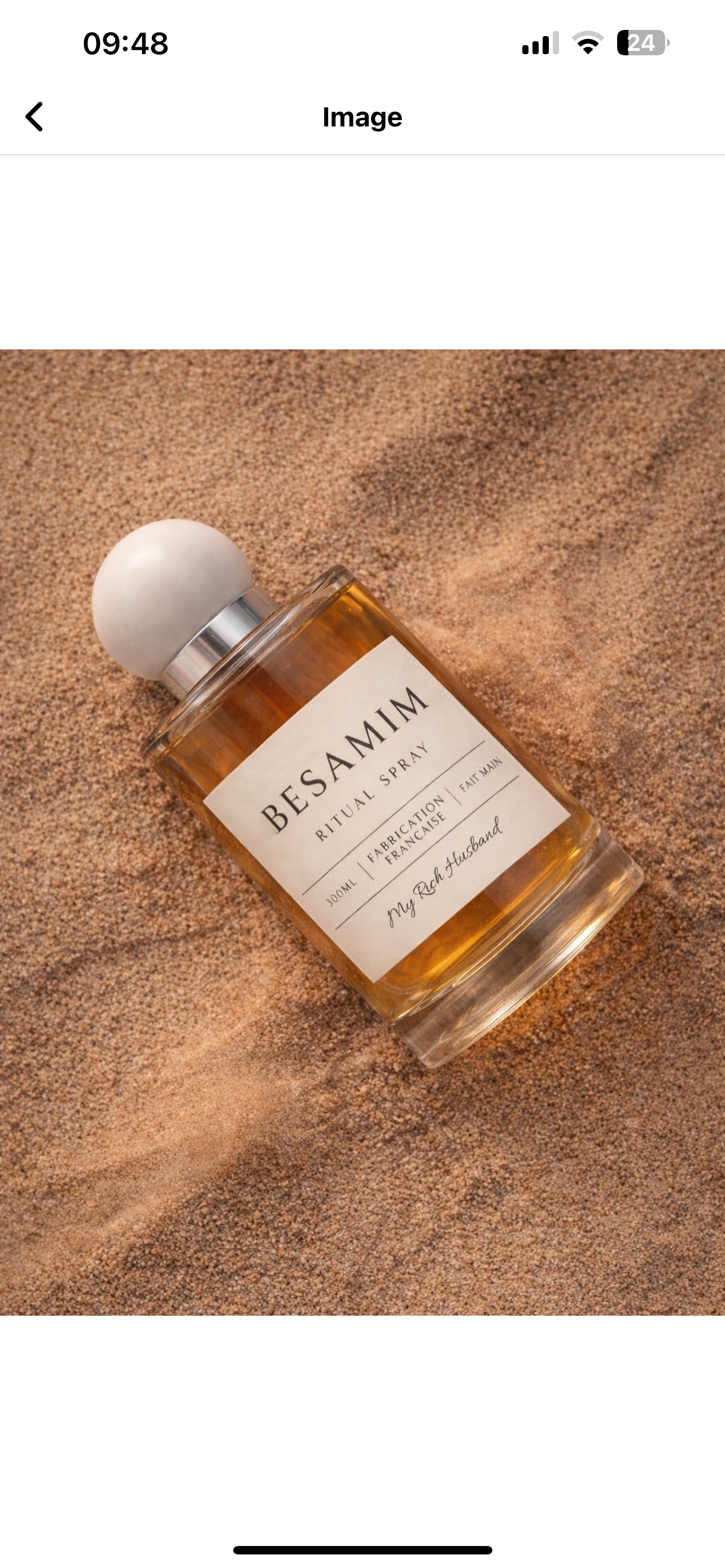 Essence de Besamim — Rituel de Havdala