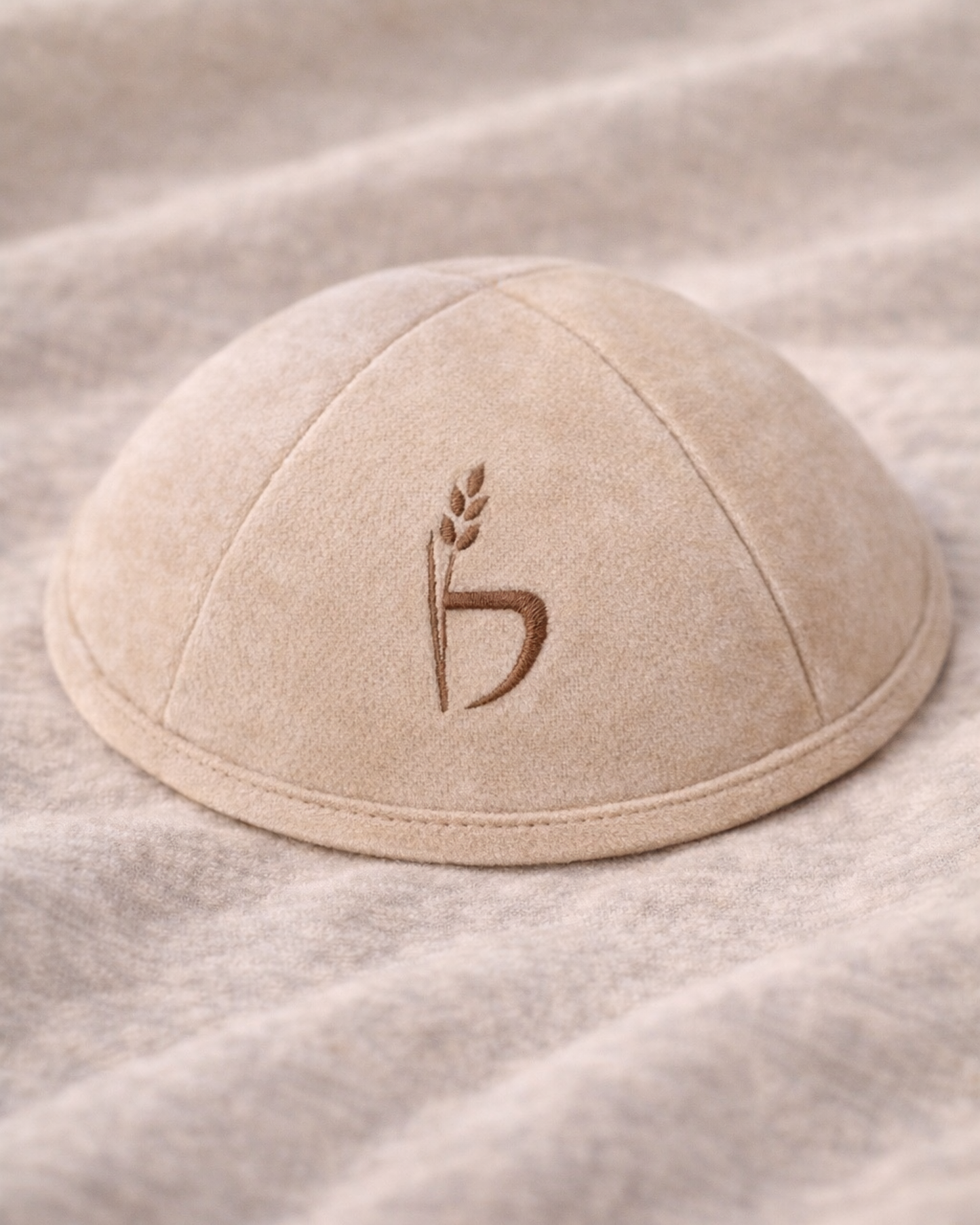 La kippa en velours